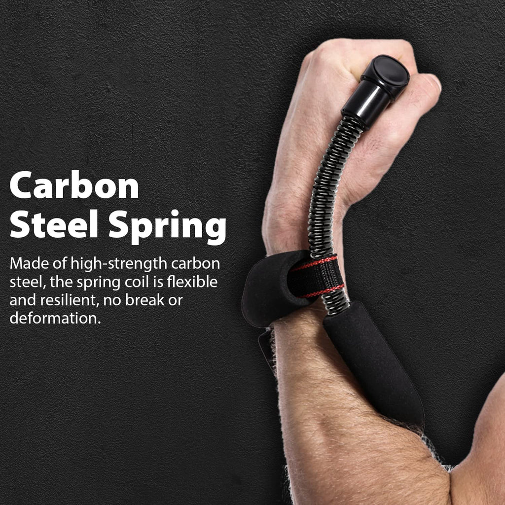Adjustable Forearm Strengthener and Wrist Exerciser, Forearm and Grip Strength Trainer with Adjustable Resistance for Hand, Wrist and Arm Workouts, Home Gym Equipment for Beginners and Advanced Users