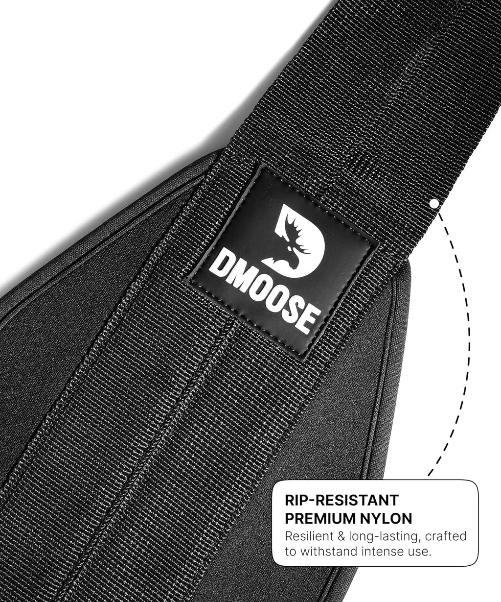 Hanging Ab Straps for Pull-Up Bar, Padded Arm Slings for Core Strength Training, Abdominal Exercise Straps with 2 Steel Carabiners for Leg Raises and Ab Workouts, Home Gym Fitness Equipment