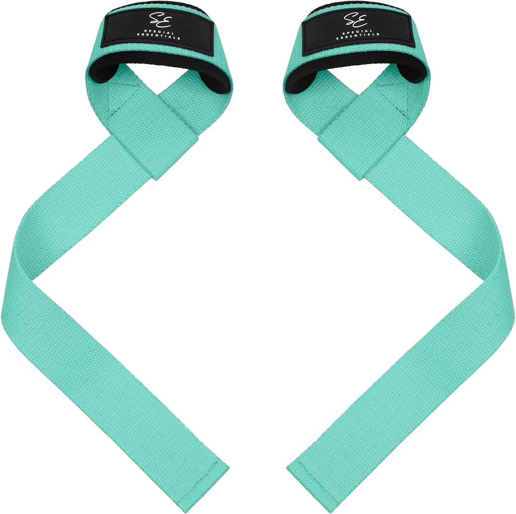 Weightlifting Wrist Straps for Men & Women, 2-Pack Adjustable Padded Neoprene Lifting Straps for Weightlifting, Deadlifts, Powerlifting, Bodybuilding and Strength Training