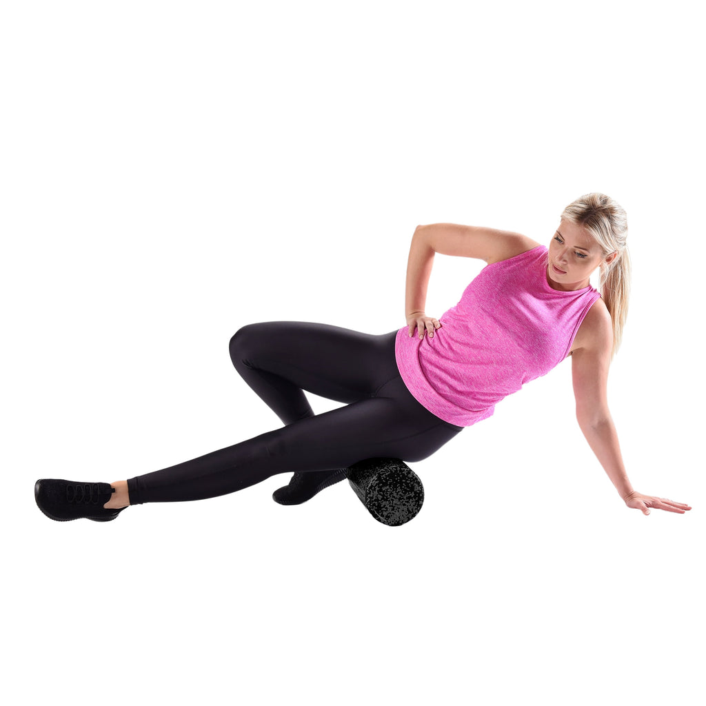 36-Inch High Density Foam Roller for Muscle Recovery and Deep Tissue Massage, Exercise Roller for Stretching, Physical Therapy, Yoga, Pilates and Fitness Training