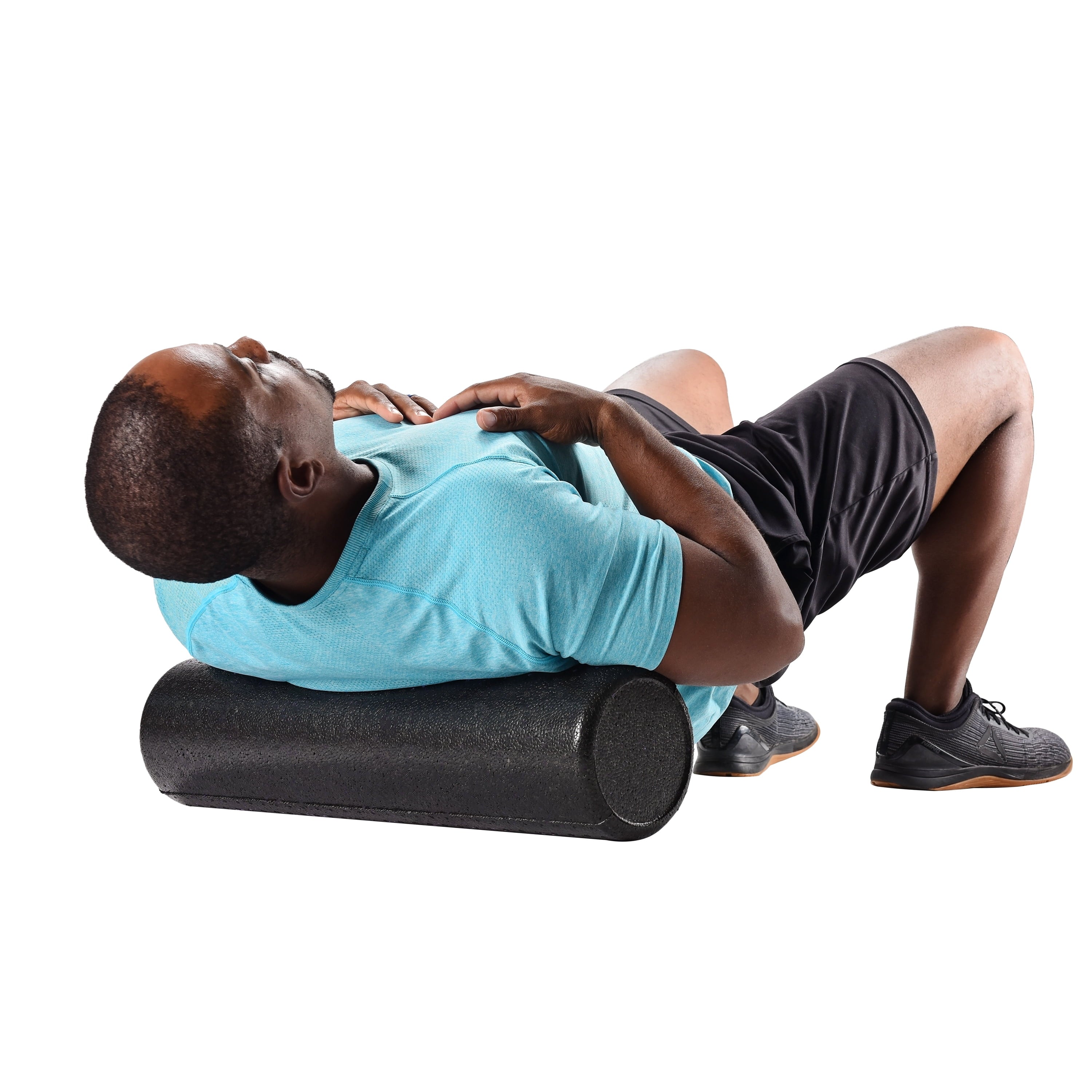 36-Inch High Density Foam Roller for Muscle Recovery and Deep Tissue Massage, Exercise Roller for Stretching, Physical Therapy, Yoga, Pilates and Fitness Training